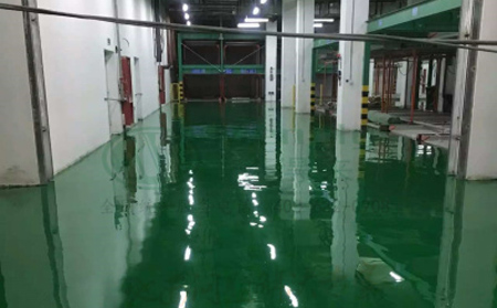 11月江达江达环氧地坪施工高峰来袭，梦得来化工多项目同步推进保交付